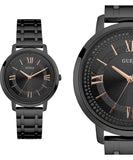 Guess Montauk Black Tone Stainless Steel Watch For Women - W0933L4 Buy Now By Guess