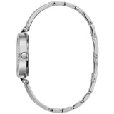 Guess Muse Quartz White Dial Silver Steel Strap Watch For Women - W1008l1 Buy Now By Guess