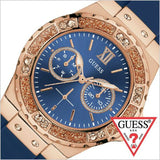 Guess Limelight Blue Dial Blue Silicone Strap Watch For Women - W1053L1 Buy Now By Guess