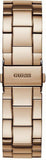 Guess G-Twist Rose Gold Dial Rose Gold Steel Strap Watch for Women - W1082L3 Buy Now By Guess