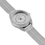 Guess Whisper Silver Dial Silver Mesh Bracelet Watch for Women - W1084L1 Buy Now By Guess