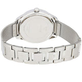 Guess Tri Glitz Quartz Silver Dial Silver Mesh Bracelet Watch For Women - W1142L1 Buy Now By Guess