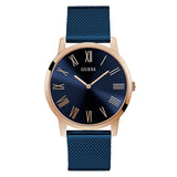 Guess Richmond Blue Dial Blue Mesh Bracelet Watch for Men - W1263G4 Buy Now By Guess