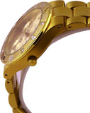 Guess Glisten Analog Gold Dial Gold Steel Strap Watch For Women - W13576l1 Buy Now By Guess