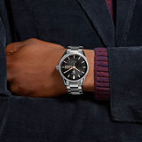 Tag Heuer Carrera Calibre 5 Automatic Black Dial Silver Steel Strap Watch for Men - WAR201C.BA0723 Buy Now By Tag Heuer