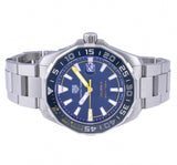 Tag Heuer Aquaracer Caliber 5 Match Timer Shinji Kagawa Edition Blue Dial Silver Steel Strap Watch for Men - WAY201H.BA0927 Buy Now By Tag Heuer