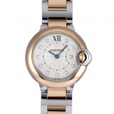 Cartier Ballon Bleu De Cartier Diamonds Silver Dial Two Tone Steel Strap Watch for Women - W3BB0026 Buy Now By Cartier