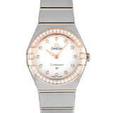 Omega Constellation Quartz Diamonds Mother of Pearl Dial Two Tone Steel Strap Watch for Women - 131.25.25.60.55.001 Buy Now By Omega