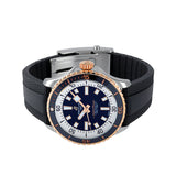 Breitling Superocean Automatic 42 Black Dial Black Rubber Strap Watch for Men - U17375211B1S1 Buy Now By Breitling
