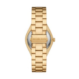 Michael Kors Everest Three-Hand Mother of Pearl White Dial Gold Steel Strap Watch For Women - MK7363 Buy Now By Michael Kors
