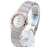 Omega Constellation Quartz Diamonds Mother of Pearl Dial Two Tone Steel Strap Watch for Women - 131.25.25.60.55.001 Buy Now By Omega