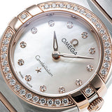 Omega Constellation Quartz Diamonds Mother of Pearl Dial Two Tone Steel Strap Watch for Women - 131.25.25.60.55.001 Buy Now By Omega