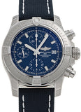 Breitling Avenger Chronograph 43 Blue Dial Blue Nylon Strap Watch for Men - A13385101C1X1 Buy Now By Breitling