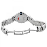 Cartier Ballen Bleu De Cartier Silver Dial Silver Steel Strap Watch for Women - W6920084 Buy Now By Cartier