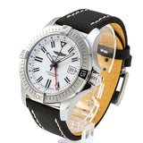 Breitling Avenger Automatic GMT 43 White Dial Black Nylon Strap Watch for Men - A32397101A1X1 Buy Now By Breitling
