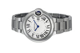 Cartier Ballen Bleu De Cartier Silver Dial Silver Steel Strap Watch for Women - W6920084 Buy Now By Cartier