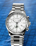 Gucci G Timeless Chronograph White Dial Silver Steel Strap Watch For Men - YA126472 Buy Now By Gucci