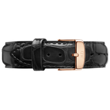 Daniel Wellington Dapper Reading White Dial Black Leather Strap Watch For Men - DW00100107 Buy Now By Daniel Wellington