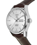 Tag Heuer Carrera Calibre 5 Automatic White Dial Brown Leather Strap Watch for Men - WAR201B.FC6291 Buy Now By Tag Heuer