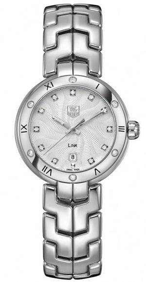 Tag Heuer Link Diamonds Silver Dial Silver Steel Strap Watch for Women - WAT1413.BA0954 Buy Now By Tag Heuer