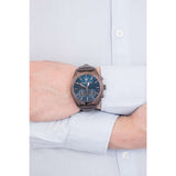 Maserati Traguardo Chronograph Blue Dial Brown Leather Strap Watch For Men - R8871612008 Buy Now By Maserati