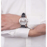 Maserati Traguardo Chronograph Silver Dial Black Rubber Strap Watch for Men - R8871612012 Buy Now By Maserati