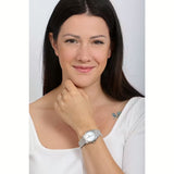 Emporio Armani Federica Mother of Pearl Dial Silver Steel Strap Watch For Women - AR11557 Buy Now By Emporio Armani