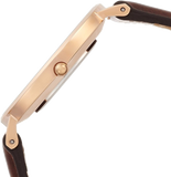 Daniel Wellington Classic Bristol White Dial Brown Leather Strap Watch For Women - DW00100039 Buy Now By Daniel Wellington