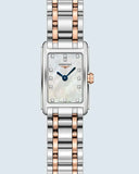 Longines Dolcevita Mother of Pearl Diamond Dial Two Tone Steel Strap Watch for Women - L5.258.5.87.7 Buy Now By Longines