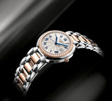 Longines PrimaLuna Automatic Diamond 26.5mm Silver Dial Two Tone Steel Strap Watch for Women - L8.111.5.79.6 Buy Now By Longines