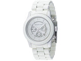 Michael Kors Oversize White Dial White Steel Strap Watch for Men - MK8108 Buy Now By Michael Kors