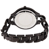 Michael Kors Slim Runway Black Dial Black Steel Strap Watch for Women - MK3317 Buy Now By Michael Kors