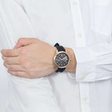 Maserati SFIDA Chronograph Black Dial Black Rubber Strap Watch For Men - R851123008 Buy Now By Maserati