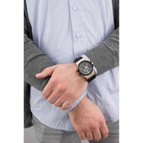 Maserati Potenza Black & Rose Gold Dial Black Rubber Strap Watch For Men - R8851108002 Buy Now By Maserati