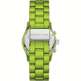 Michael Kors Runway Limited Edition Green Dial Green Steel Strap Watch for Women - MK7480LE Buy Now By Michael Kors