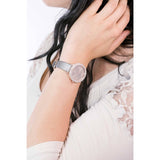 Swarovski Crystal Frost Grey Dial Grey Leather Strap Watch for Women - 5484067 Buy Now By Swarovski