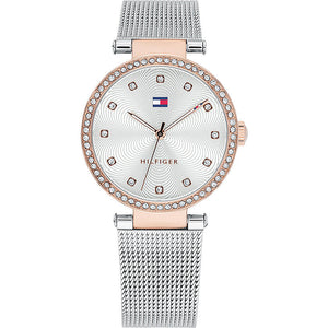 Tommy Hilfiger Lynn Quartz Silver Dial Silver Mesh Bracelet Watch For Women - 1781863 Buy Now By Tommy Hilfiger