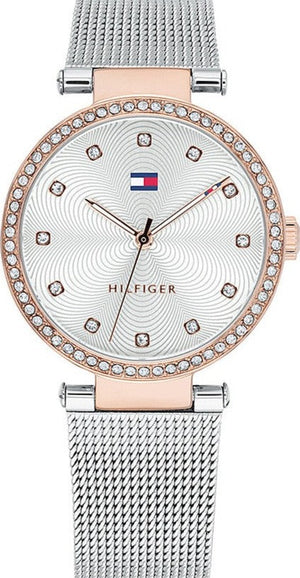 Tommy Hilfiger Lynn Quartz Silver Dial Silver Mesh Bracelet Watch For Women - 1781863 Buy Now By Tommy Hilfiger