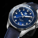 Tag Heuer Aquaracer Quartz Mother of Pearl Blue Dial Blue NATO Strap Watch for Women - WAY131L.FT6091 Buy Now By Tag Heuer