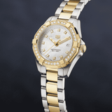 Tag Heuer Aquaracer Quartz Diamonds Mother of Pearl Dial Two Tone Steel Strap Watch for Women - WBD1423.BB0321 Buy Now By Tag Heuer