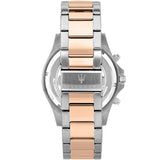 Maserati SFIDA Chronograph Blue Dial Two Tone Steel Strap Watch For Men - R8873640012 Buy Now By Maserati