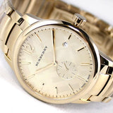 Burberry The Classic Gold Dial Gold Steel Strap Watch for Men - BU10006 Buy Now By Burberry