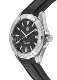 Tag Heuer Aquaracer Quartz Black Dial Black Rubber Strap Watch for Men - WAY1110.FT8021 Buy Now By Tag Heuer