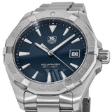 Tag Heuer Aquaracer Quartz Blue Dial Silver Steel Strap Watch for Men - WAY1112.BA0928 Buy Now By Tag Heuer