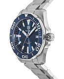 Tag Heuer Aquaracer Blue Dial Quartz Silver Steel Strap Watch for Men - WAY111C.BA0928 Buy Now By Tag Heuer