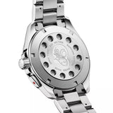 Tag Heuer Aquaracer Quartz Black Dial Silver Steel Strap Watch for Men - WAY111Z.BA0928 Buy Now By Tag Heuer