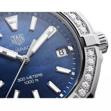 Tag Heuer Aquaracer Quartz Diamonds Blue Dial Silver Steel Strap Watch for Women - WAY131N.BA0748 Buy Now By Tag Heuer