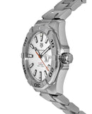 Tag Heuer Aquaracer Calibre 5 Automatic White Dial Silver Steel Strap Watch for Men - WAY2013.BA0927 Buy Now By Tag Heuer