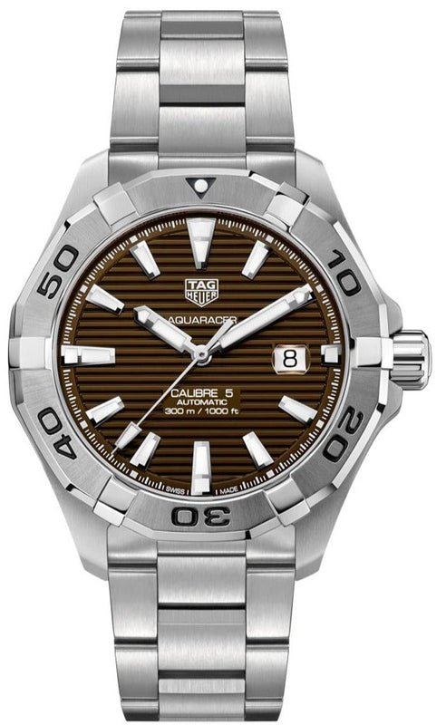 Tag Heuer Aquaracer Sunray Brown Dial Watch for Men - WAY2018.BA0927 Buy Now By Tag Heuer
