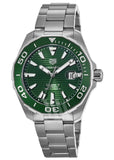 Tag Heuer Aquaracer Green Dial Watch for Men - WAY201S.BA0927 Buy Now By Tag Heuer